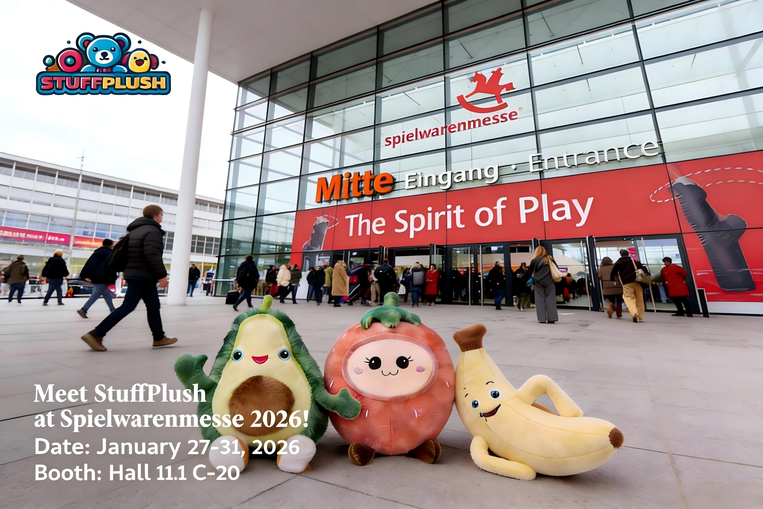 Meet StuffPlush at Spielwarenmesse 20261