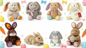 Easter bunny plush toys