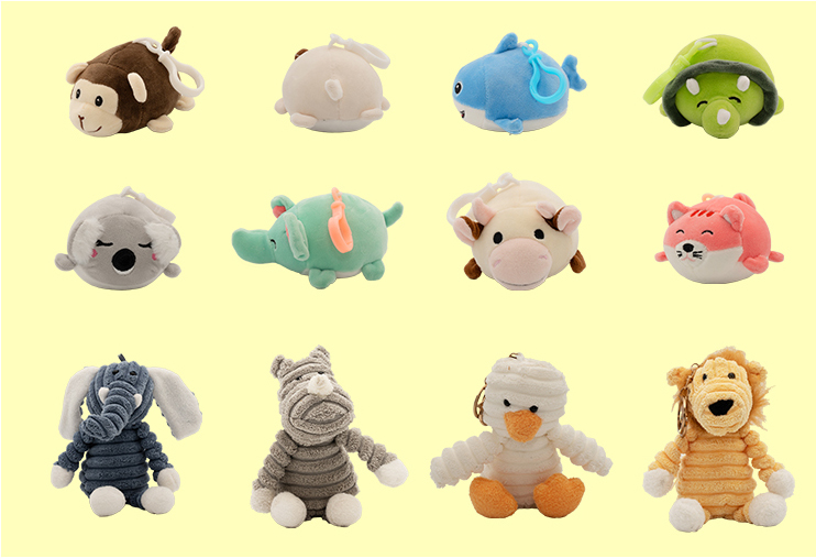 plush keychains