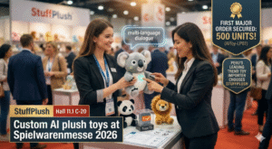 Custom AI plush toys at Spielwarenmesse 2026