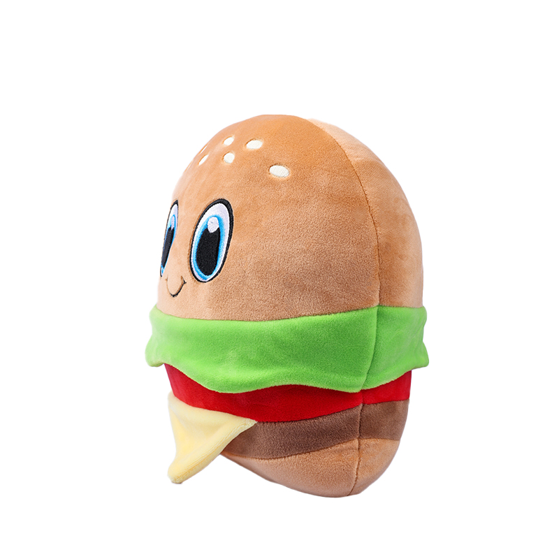 Custom Hamburger Plush Pillow 1
