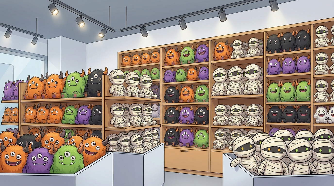 bulk halloween plush toys custom wholesale