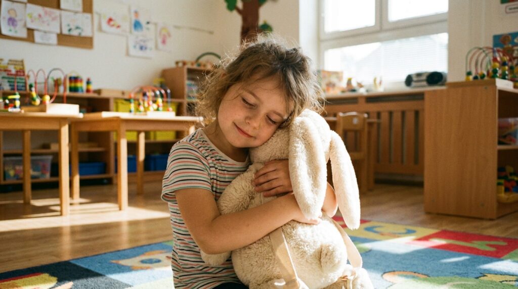 plush backpack soft emotional support