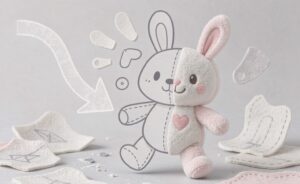 Plush Toy Pattern Making Guide Cover - 2D to 3D
