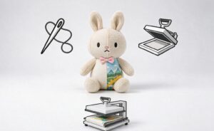 Руководство по методам декорирования плюшевых изделий — вышивка или печать